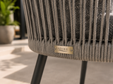 Chaise de salle à manger Happy Bay par ATOLL | Confort exceptionnel et design haut de gamme pour l'extérieur