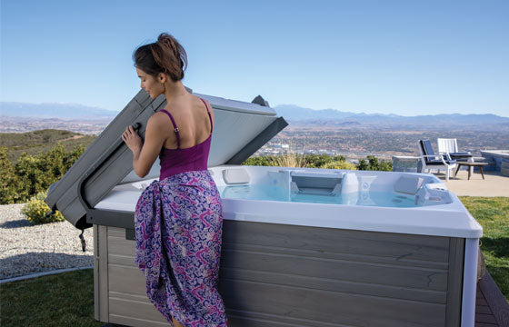 Couvert de remplacement Hot Spring® Aria & Vanguard 2023–2025 – Gris (SKU: 1931938C-301)