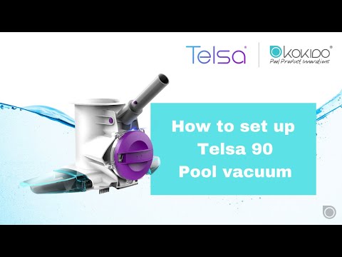 Aspirateur Piscine Rechargeable Kokido Telsa 90 – Haute Puissance Sans Fil | Grande Capacité 6,5 L