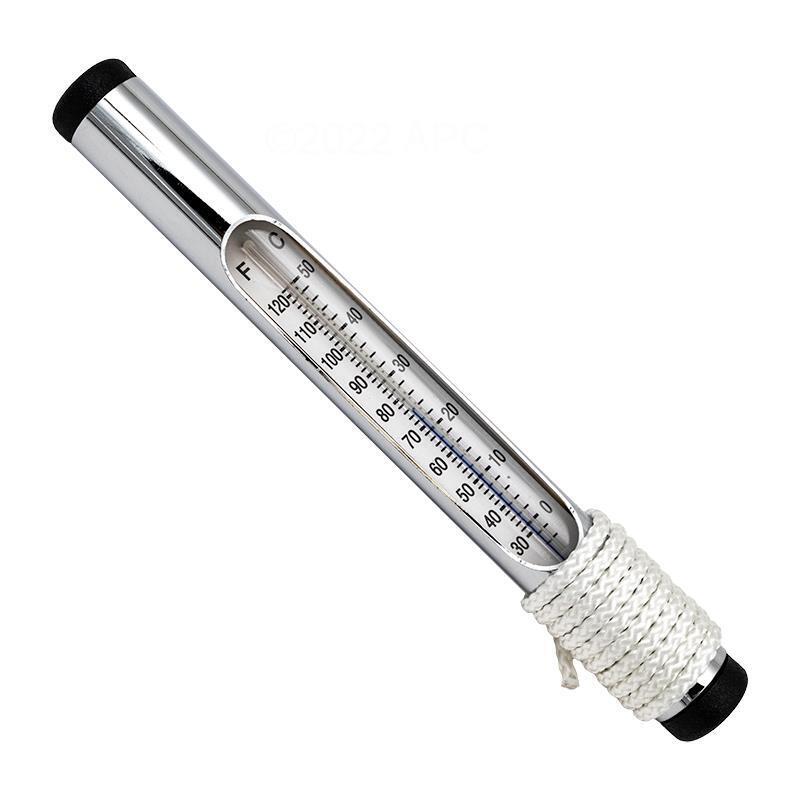 Thermomètre tube en laiton chromé Pentair R141086 130