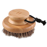 Brosse corporelle RENTO – Brosse ronde exfoliante pour sauna et brossage à sec