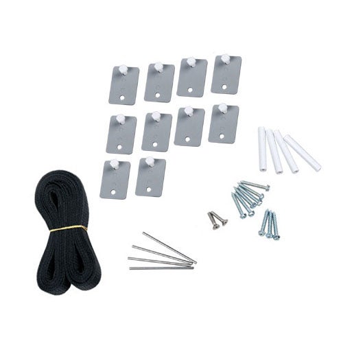 Ensemble de quincaillerie pour rouleau de toile solaire de piscine