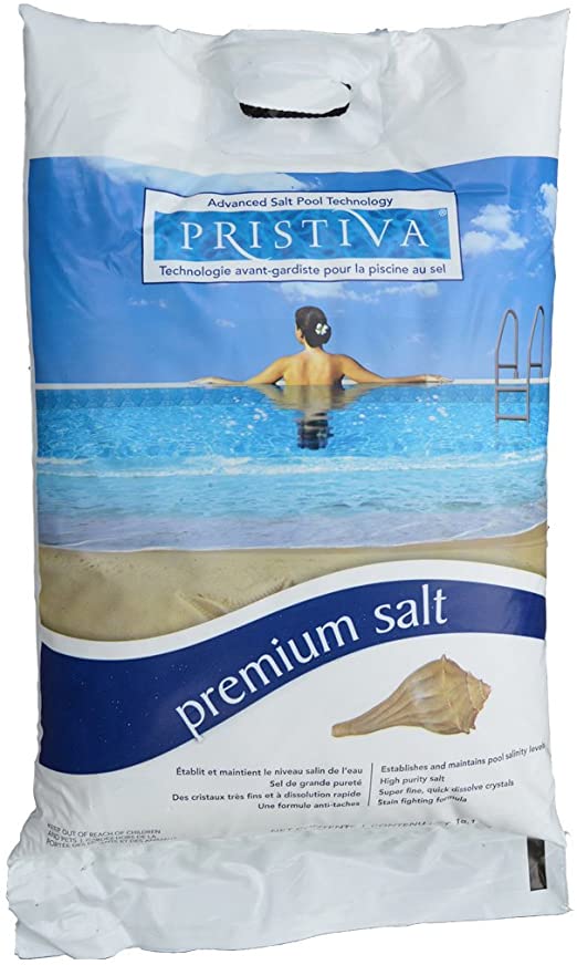 Sel Haute Pureté pour Piscine au Sel – Pristiva Sel Premium 18,1 kg