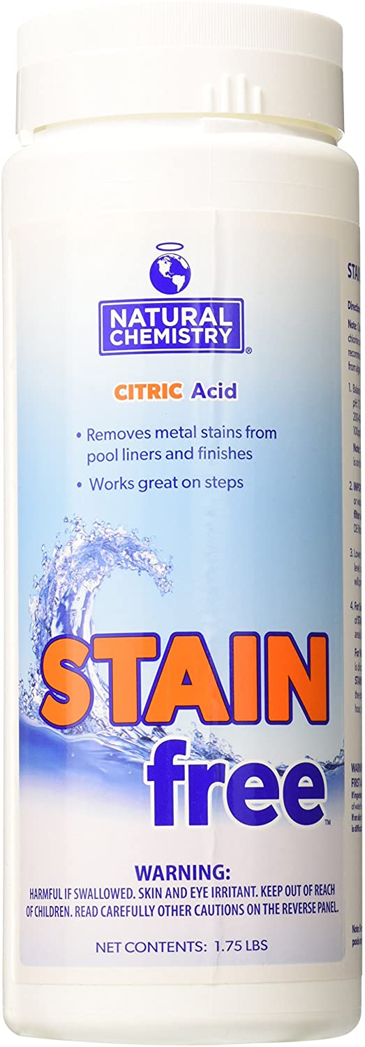 Stain Free – Éliminateur de taches métalliques pour piscine (793 g) | Traitement acide citrique