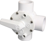 Valve 3 voies 1 1/2" - Raccordement femelle vissé
