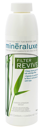Minéraluxe Filter Revive – Nettoyant rapide pour filtre de spa
