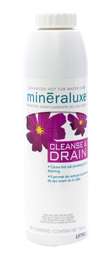 Minéraluxe Cleanse & Drain – Nettoyant pour tuyauterie de spa