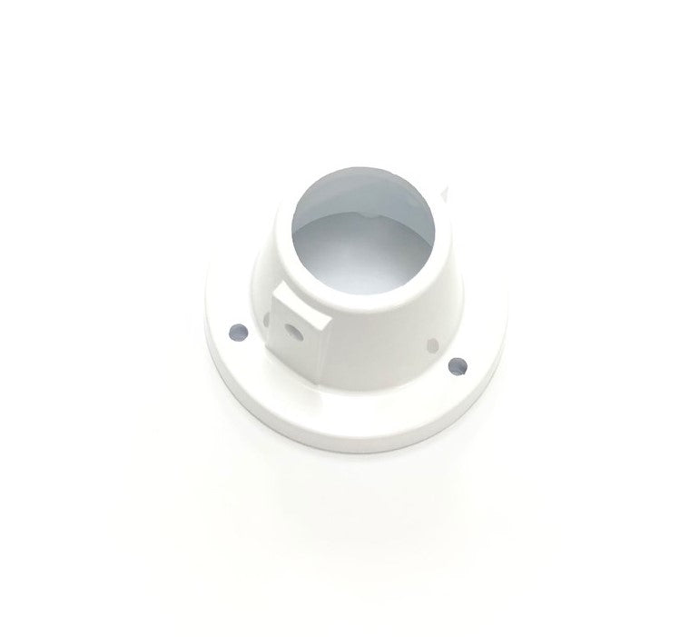 Ancrage d'aluminium blanc