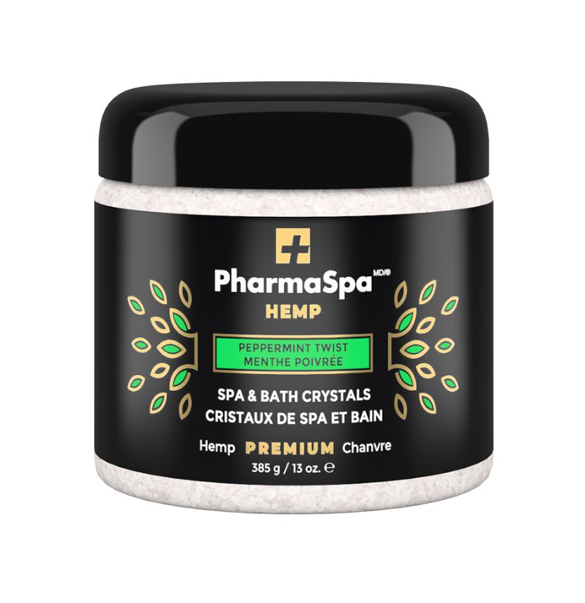 Fragrance PharmaSpa Chanvre – Aromathérapie Hydratante pour Spa, Bain et Baignoire à Jets