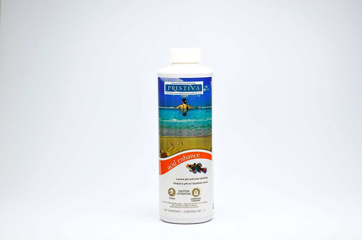 Pristiva Acid Enhance – Réducteur de pH Liquide pour Piscine au Sel