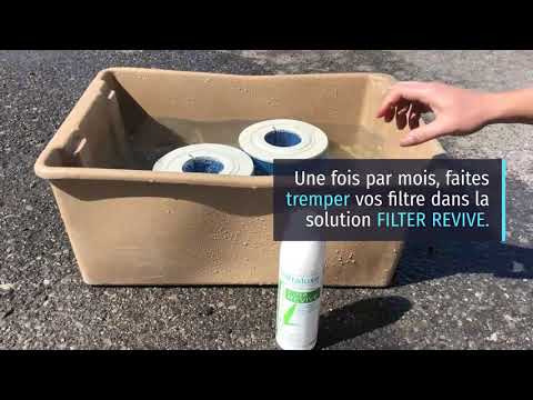 Minéraluxe Filter Revive – Nettoyant rapide pour filtre de spa