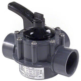 Hayward PSV3SDGR 3-Way Diverter Valve, 1.5" - 2" Pipe