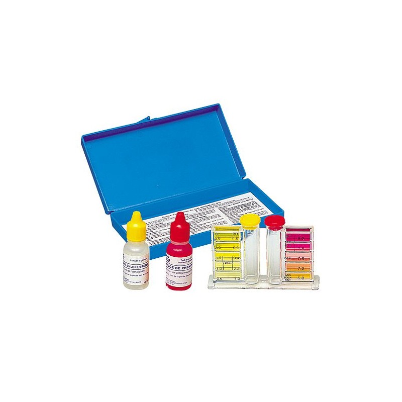 Trousse d’Analyse Chlore &amp; pH pour Piscine et Spa